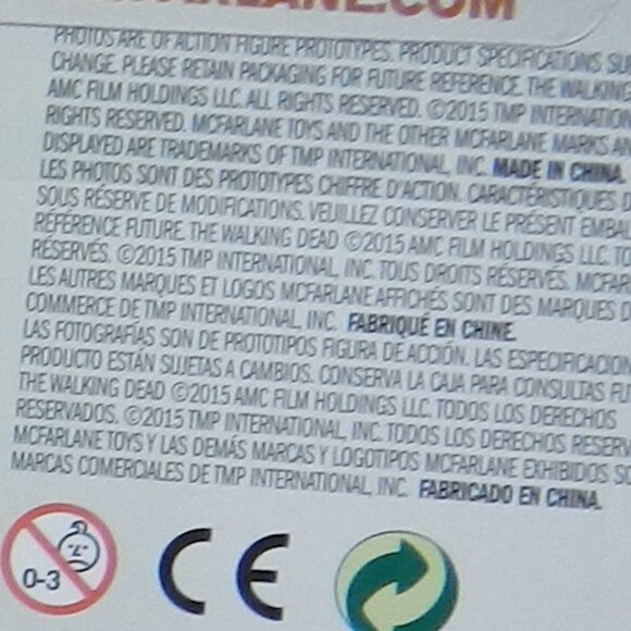 The Walking Dead 5” Gareth Action Figure TV Series 7 AMC🆕📦🏃💨⚡🚚 - Picture 15 of 16